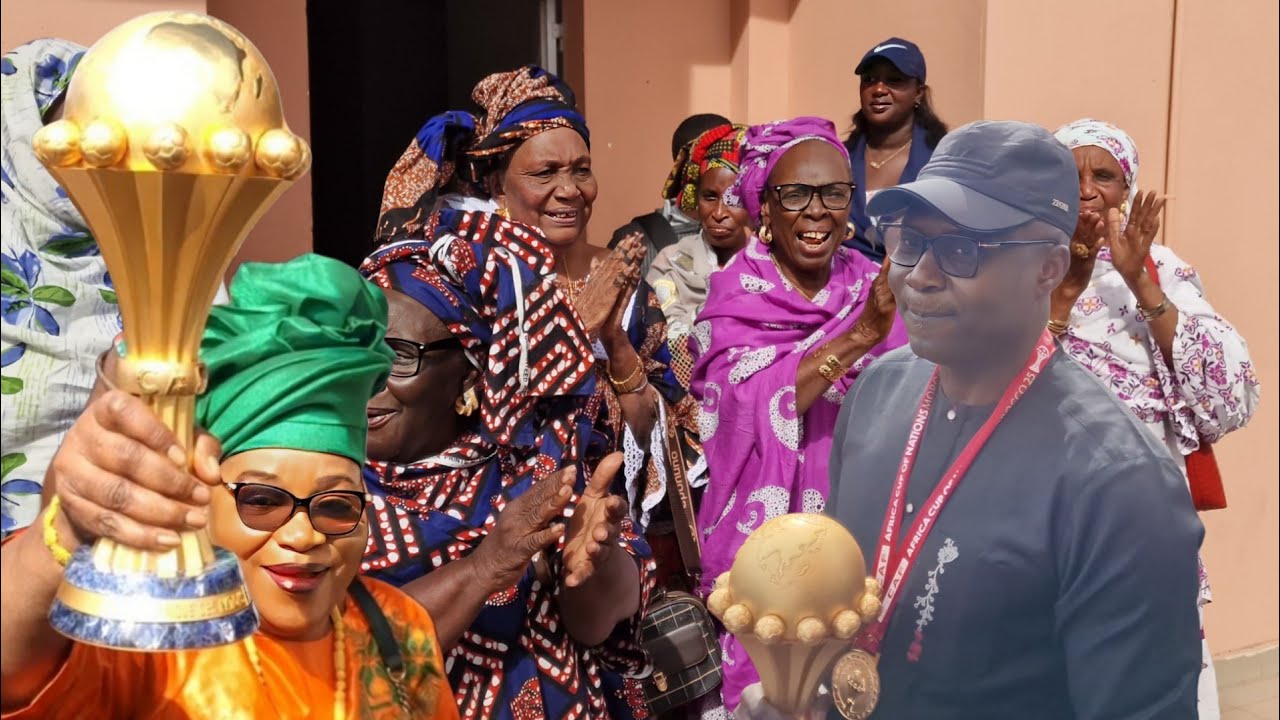 La coupe d'Afrique à Bambey : Aida mbodj accueille Abdoulaye fall président 