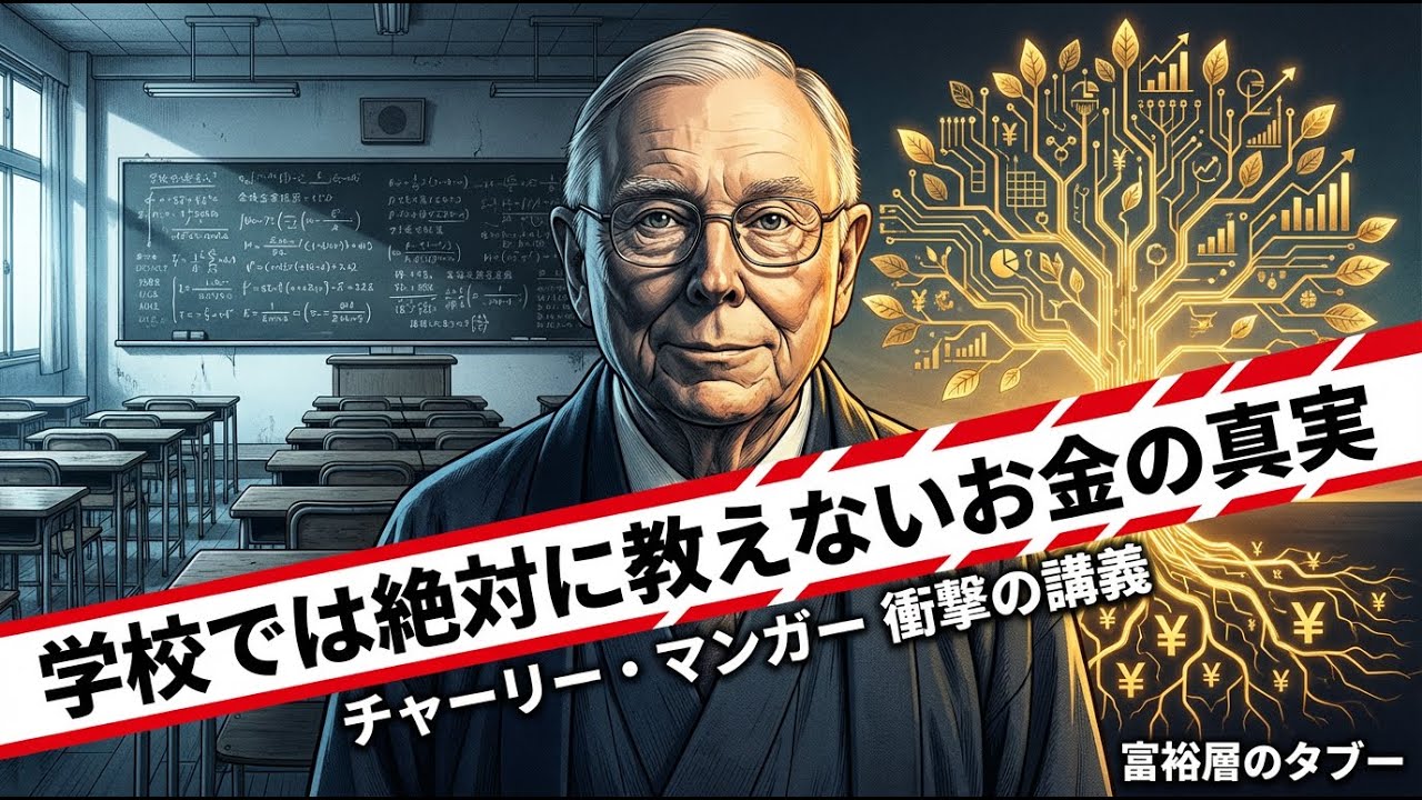 これが真実だ。【チャーリー・マンガー】学校はあなたを