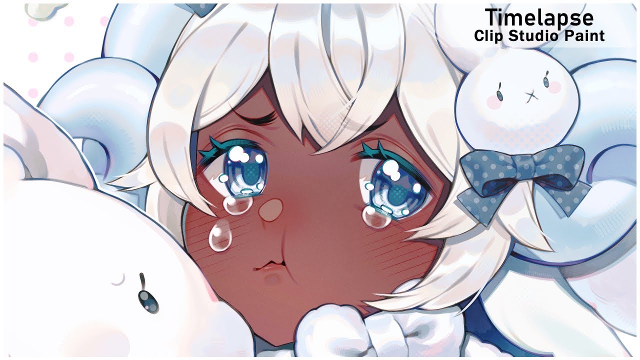 【Timelapse CLIP STUDIO PAINT】🐰 Bingsu