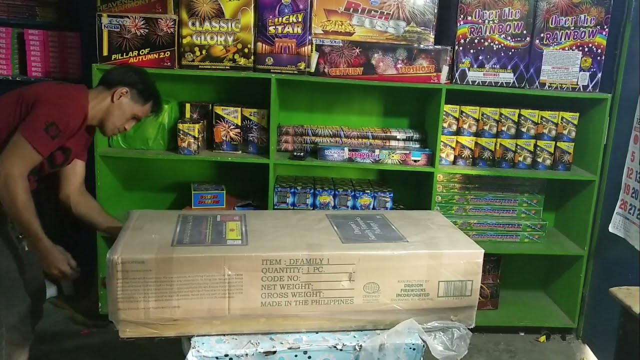 DRAGON FAMILY FIREWORKS PACKAGE 1 | UNBOXING : WHAT'S INSIDE?