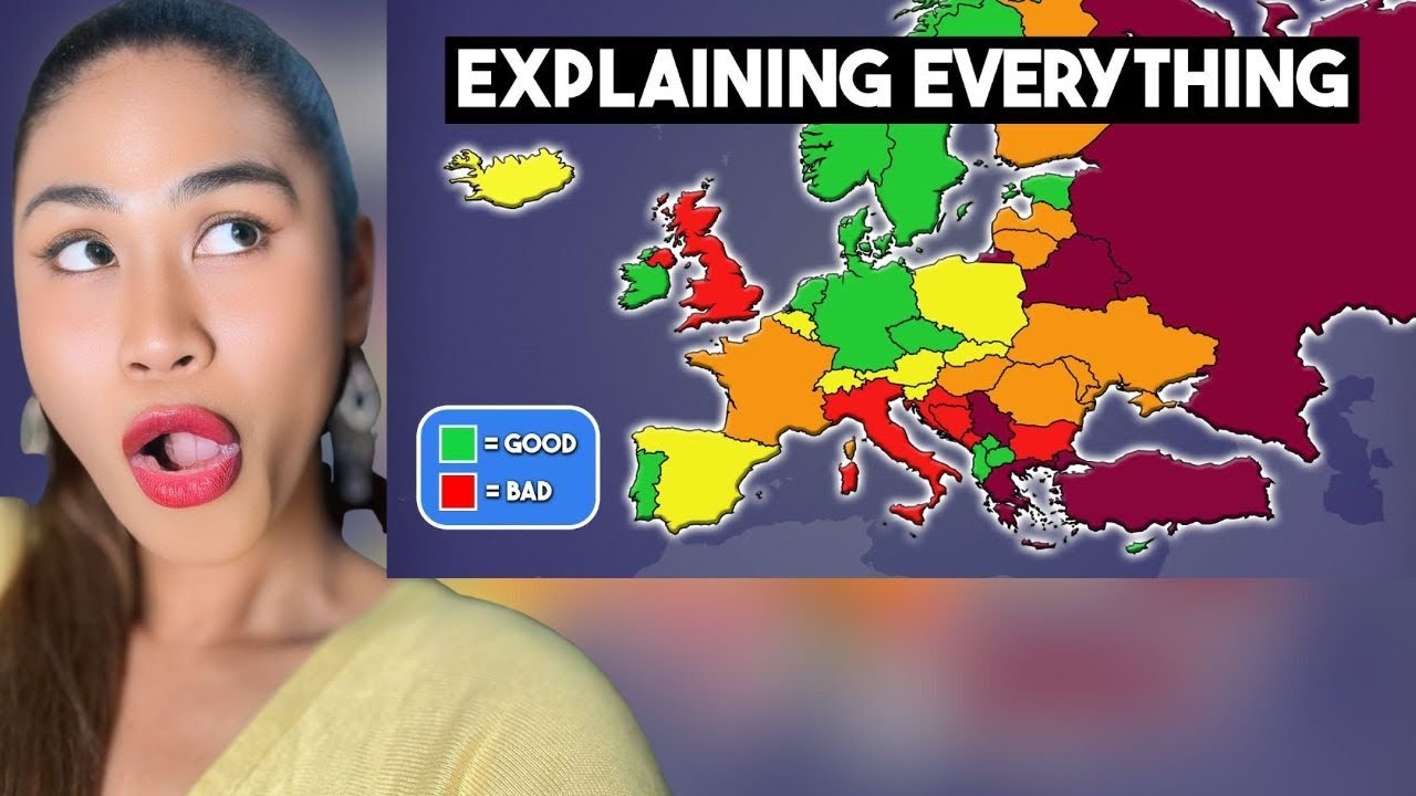 ЕВРОПА: 30 карт! (даже для европейцев) | Реакция