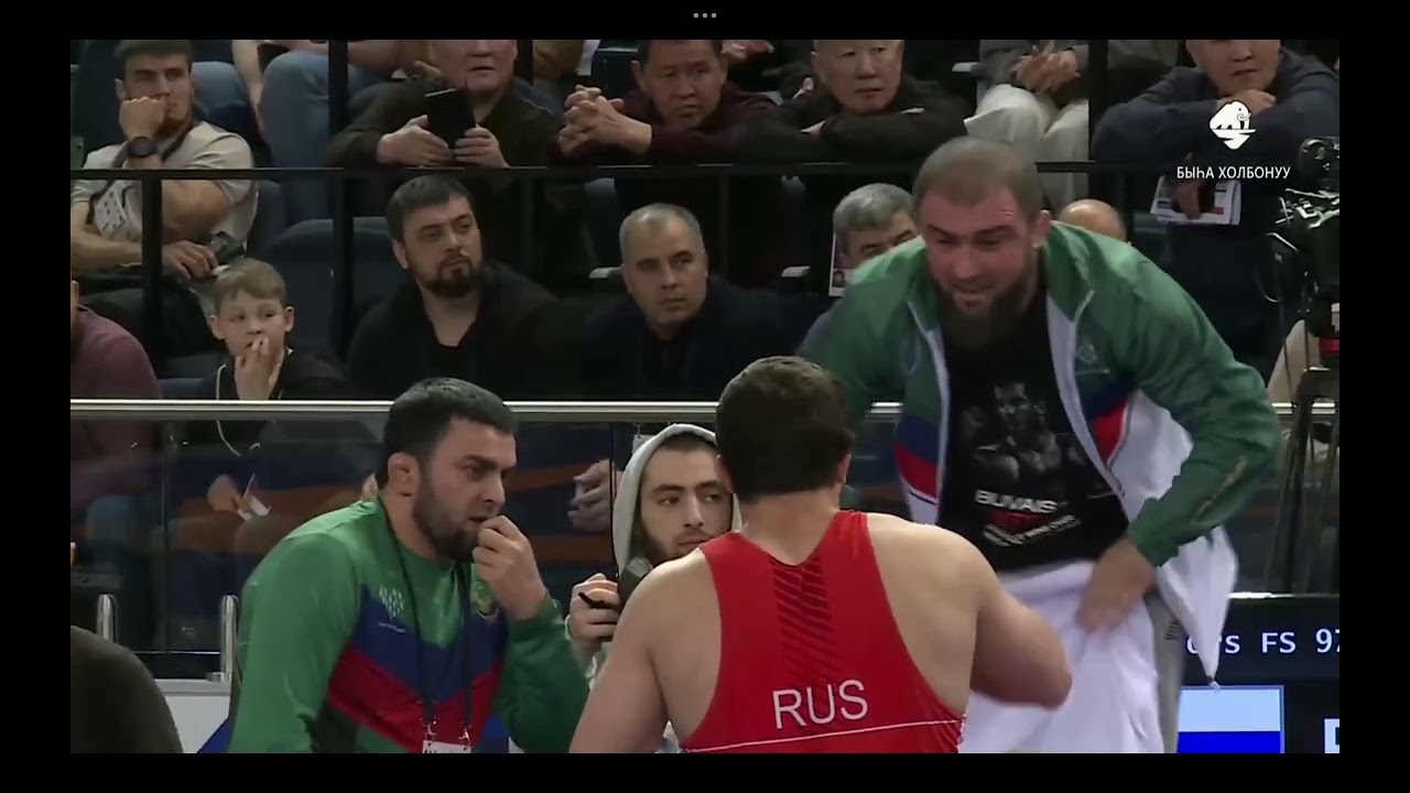 Финал 97 кг. Тахиев М. - Курбанов М.