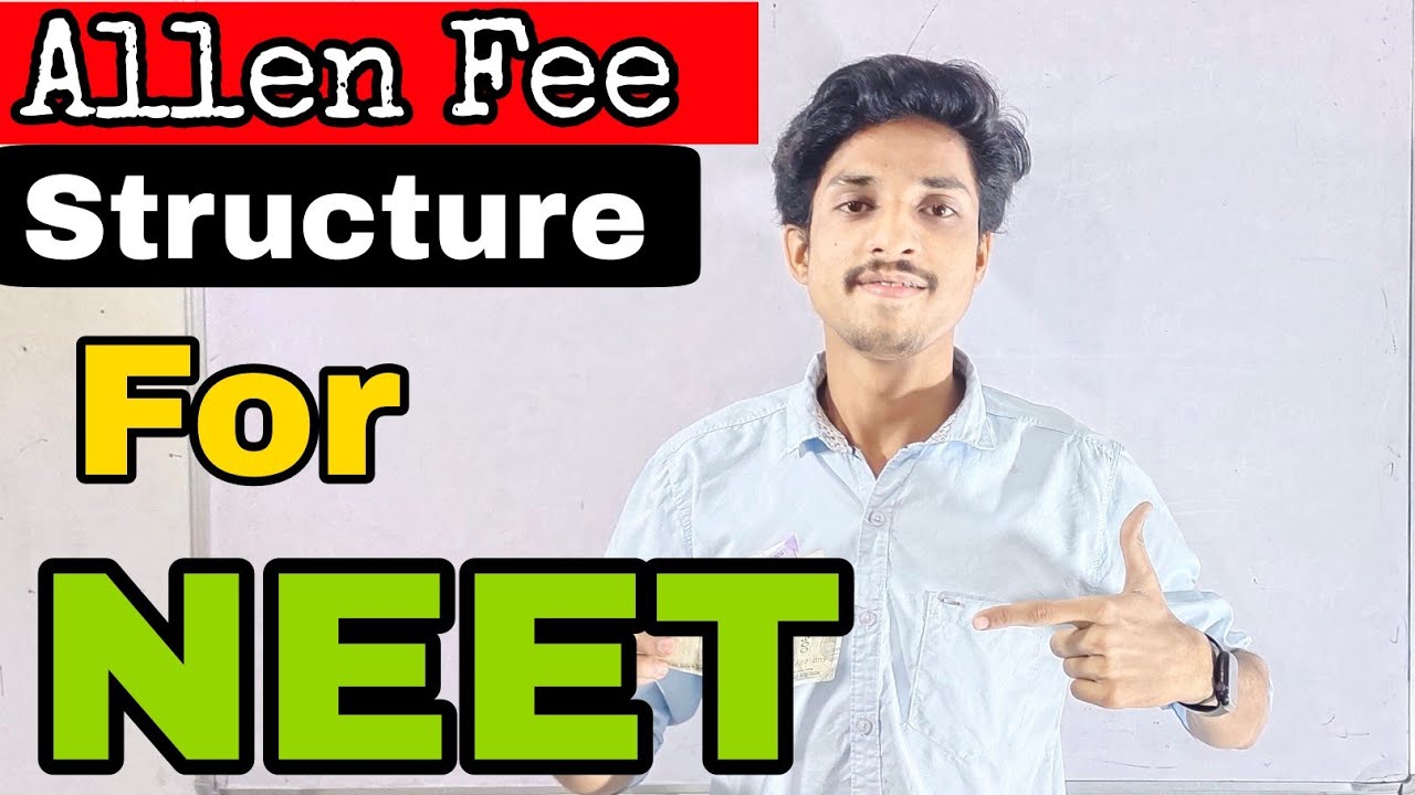 Allen Fee Structure for NEET | Kota