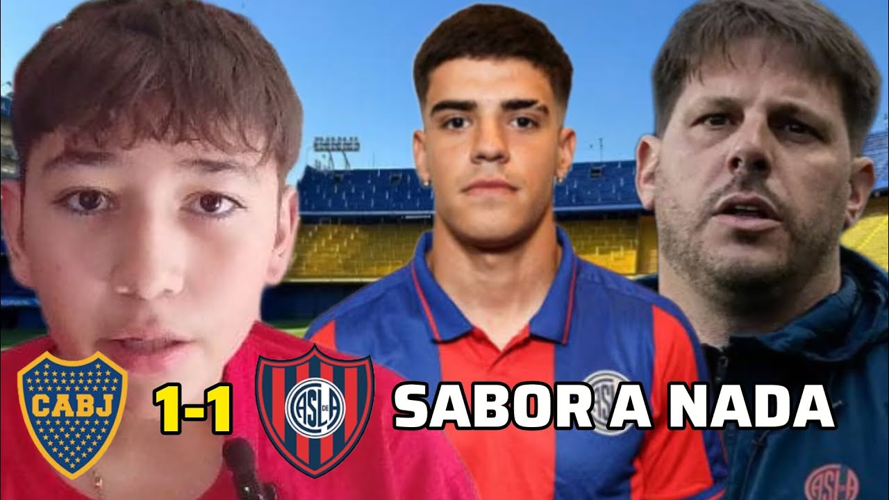 BASTA DE AYUDE. - Boca 1-1 San Lorenzo - Fecha 10 - Torneo Apertura 2026 - Santi Kaa