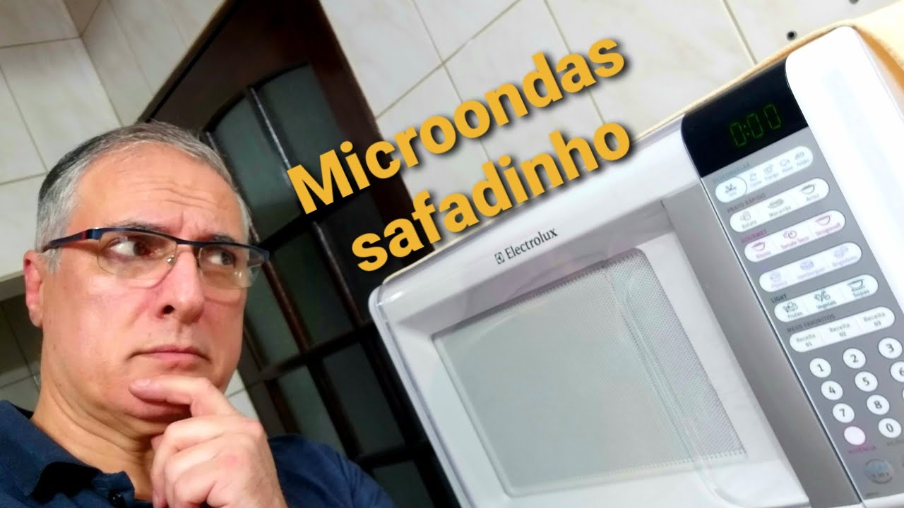 Microondas Eletrolux liga, conta o tempo, acende, mas não funciona. Consertado