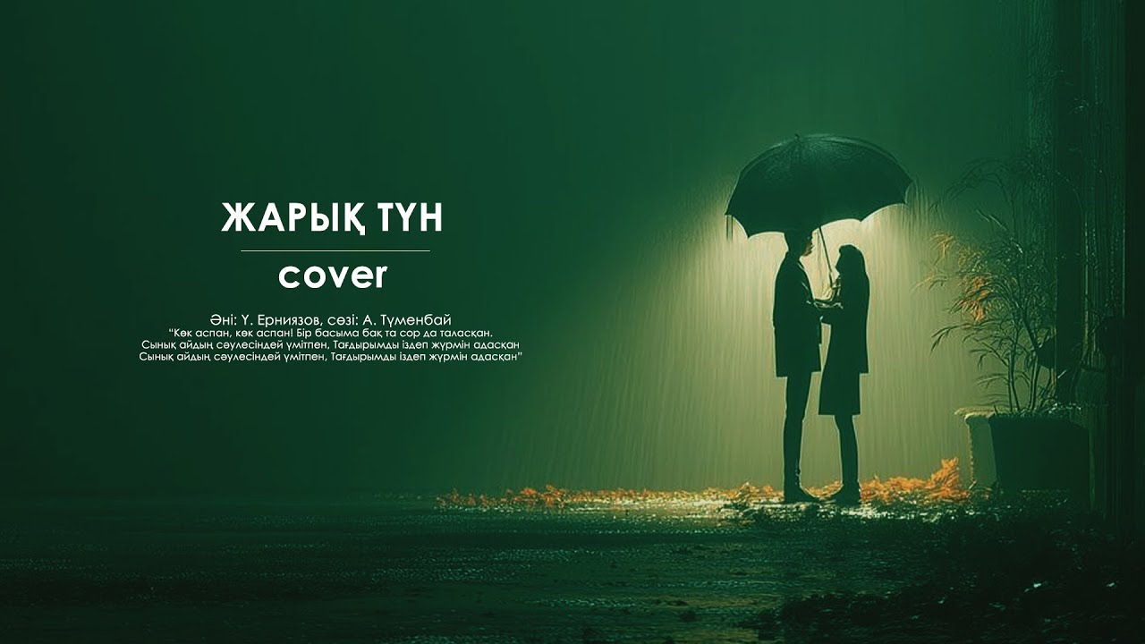 Жарық түн (cover) | жаңға жайлы қазақша ән
