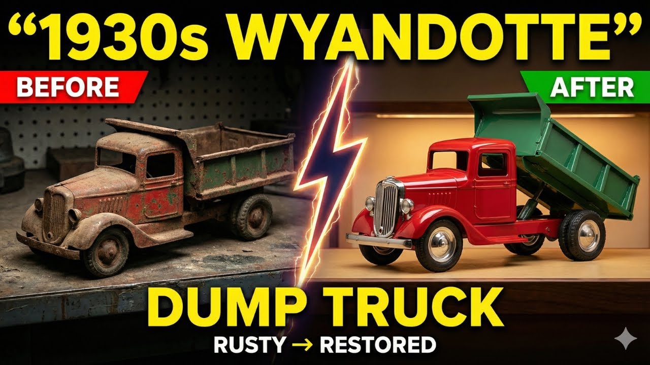 Antique Wyandotte Dump Truck Restoration (1930s)