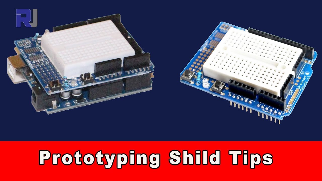 Как использовать Prototyping Shield с макетной платой для Arduino