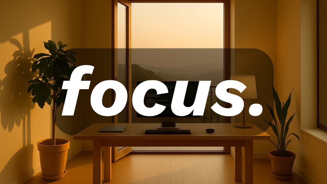 Soft Focus – Minimal House Mix for Deep Work