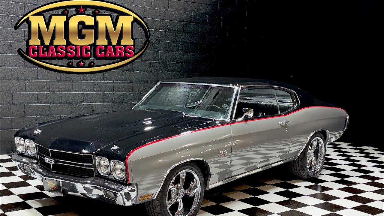 Chevrolet Chevelle 1970 года, кастомный маслкар — двигатель Big Block 454 — система впрыска топли...