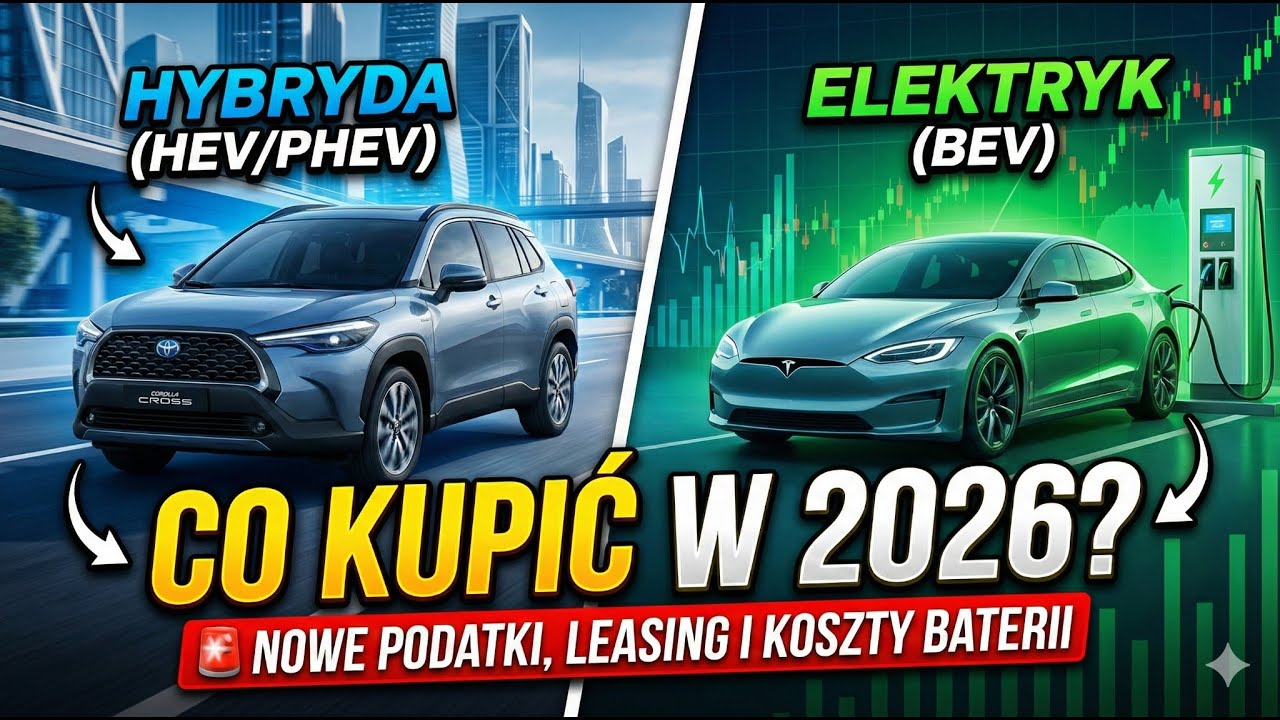 Hybryda czy Elektryk w 2026? Opłacalność, Nowe Podatki i Strefy SCT (Poradnik Zakupowy)