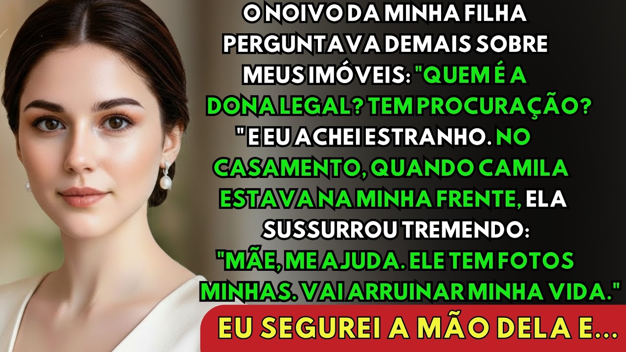 Desconfiei Do Noivo Da Minha Filha. No Casamento, Ela Veio Até Mim E Sussurrou: 