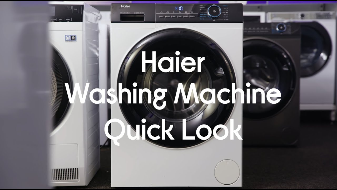 HAIER I-Pro Series 3 10 kg 1400 Spin Washing Machine - Quick Look