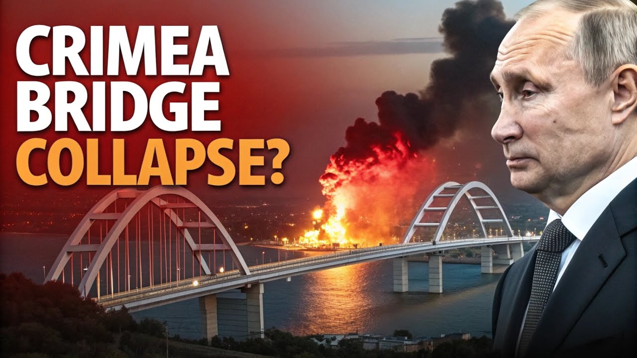 Did the Crimean Bridge Collapse? Viral Explosion Video Shocks the World