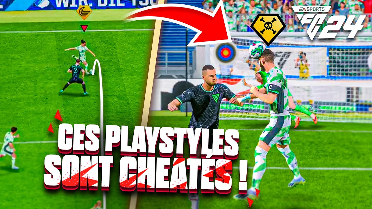 L'ASTUCE de CENTRE CHEATÉ de FC 24 ! (100% BUT ⚽️) - Tutoriel