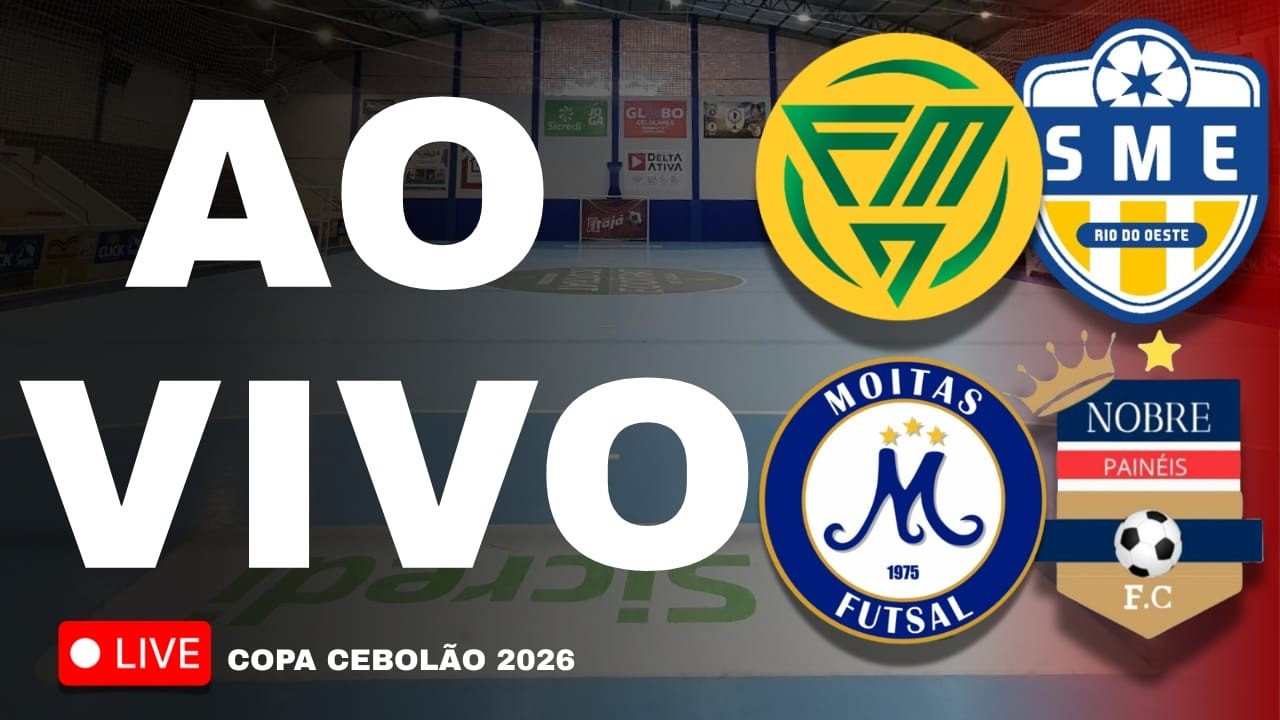 🔴 AO VIVO | COPA CEBOLÃO DE FUTSAL 2026 | TAÇA ECOTRAT