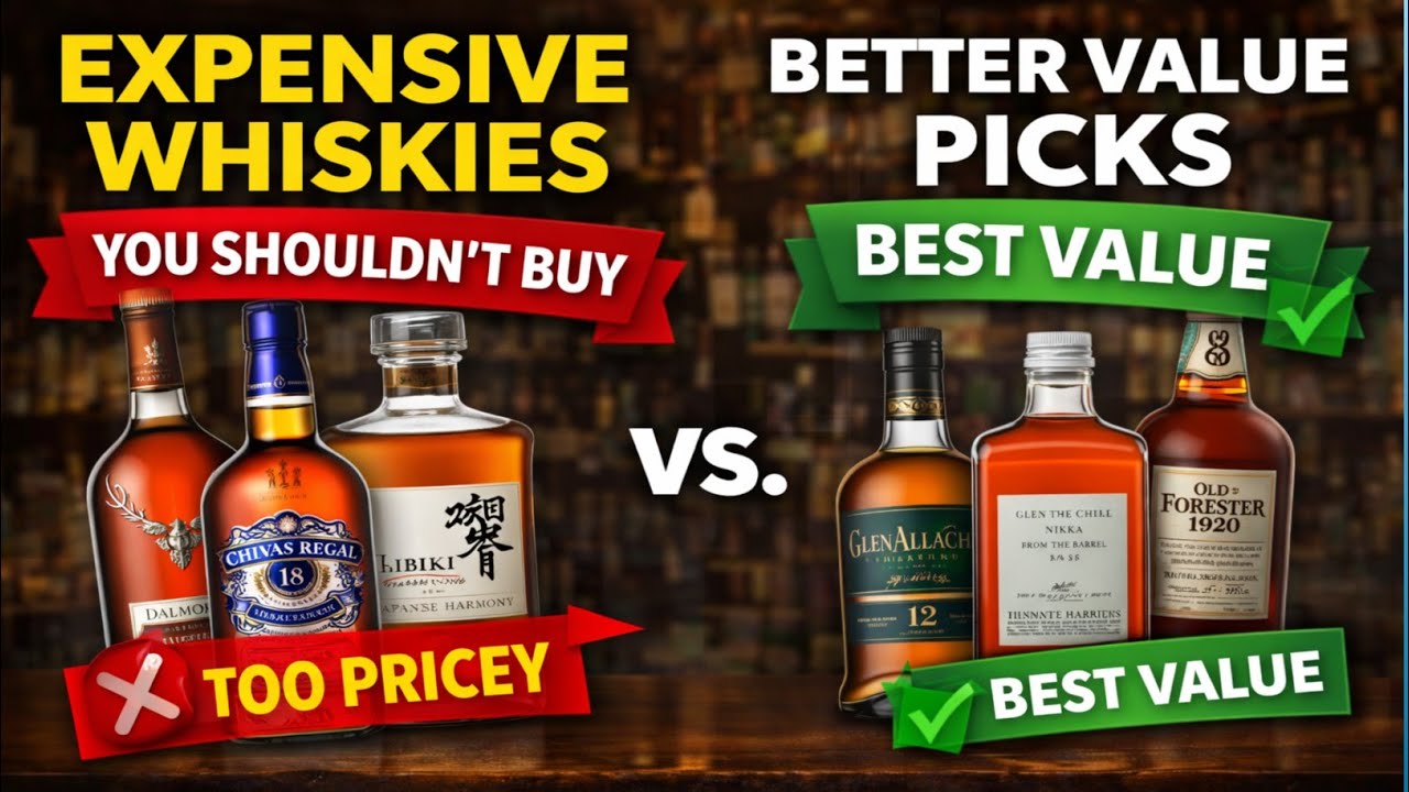 Expensive Whiskies You Shouldn’t Buy — Better Value Picks Instead