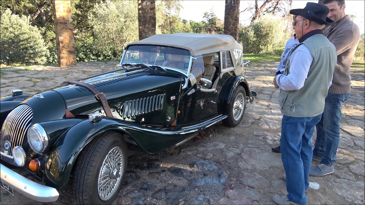 Reportage sur la morgan dans passion auto sport du var
