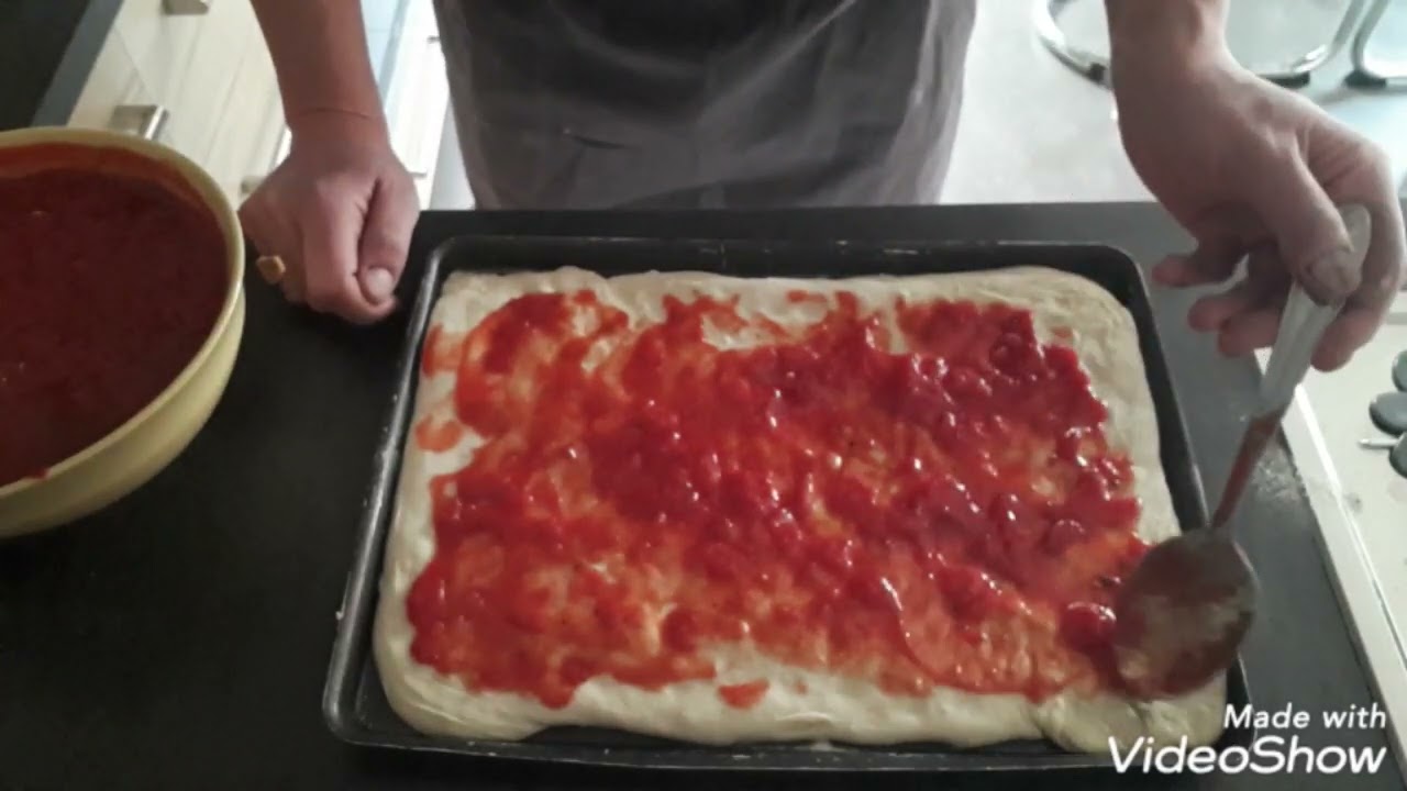 cuisson de pizza à haute hydratation