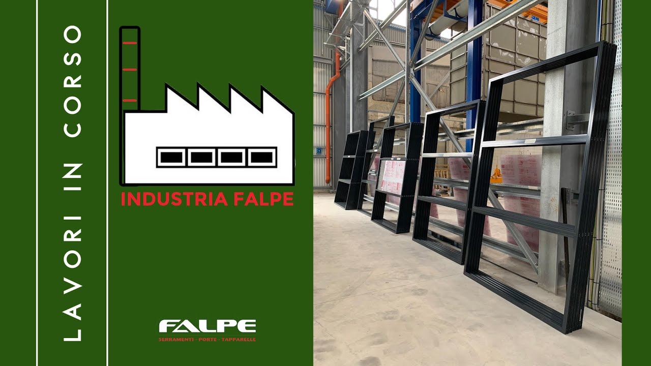 Industria Falpe - Finestre a nastro per capannone