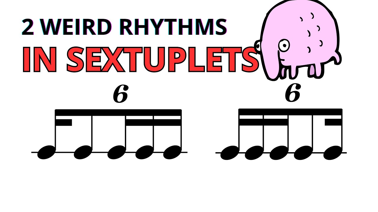 2 Rhythms in Sextuplets That Makes Brain Weird 🎹🎵
