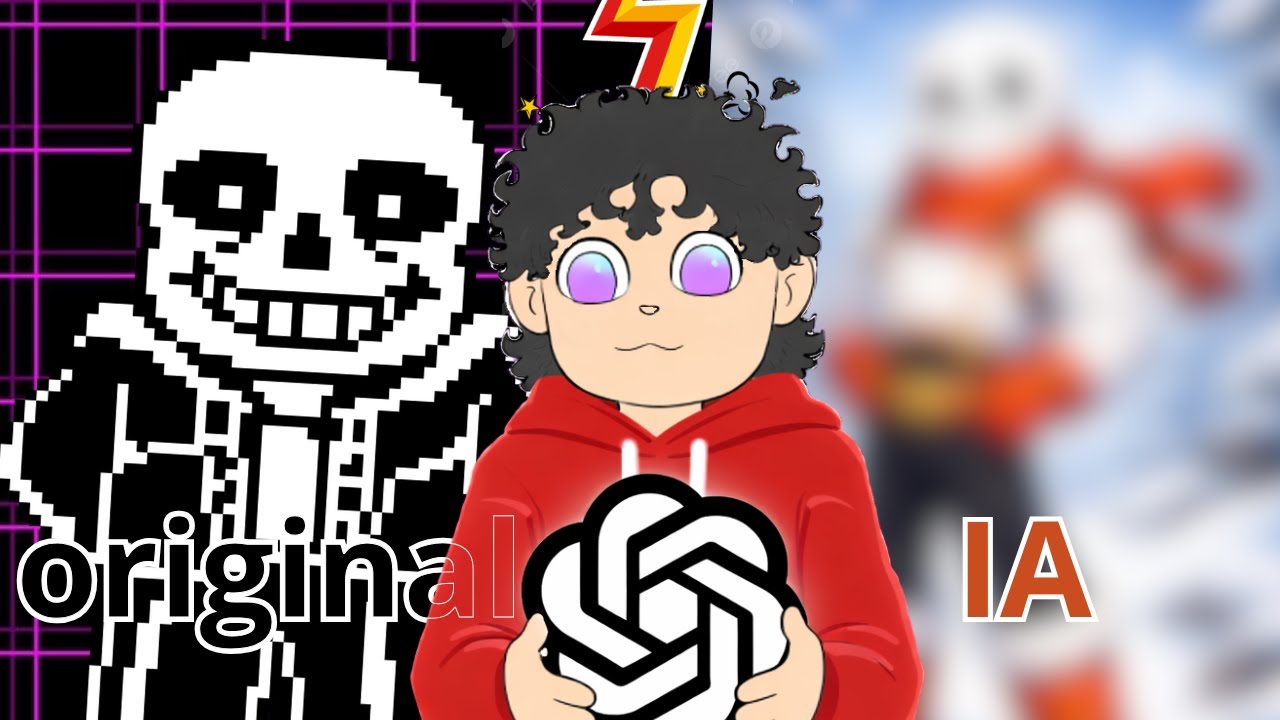Personagens de Undertale versão IA💀📺