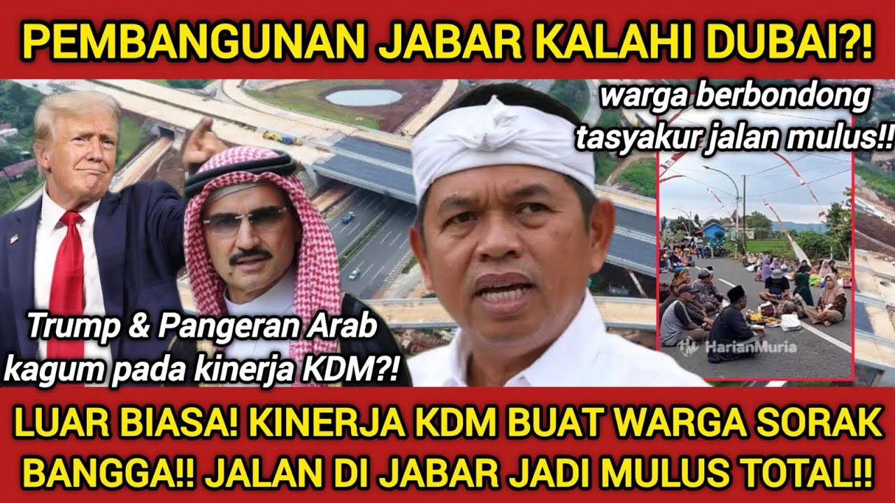 BUKAN HOAX‼️TEROBOSAN KDM BUAT PANGERAN ARAB KAGET⁉️JALAN MULUS dr KDM PECUNDANGI PEJABAT KONOHA!!
