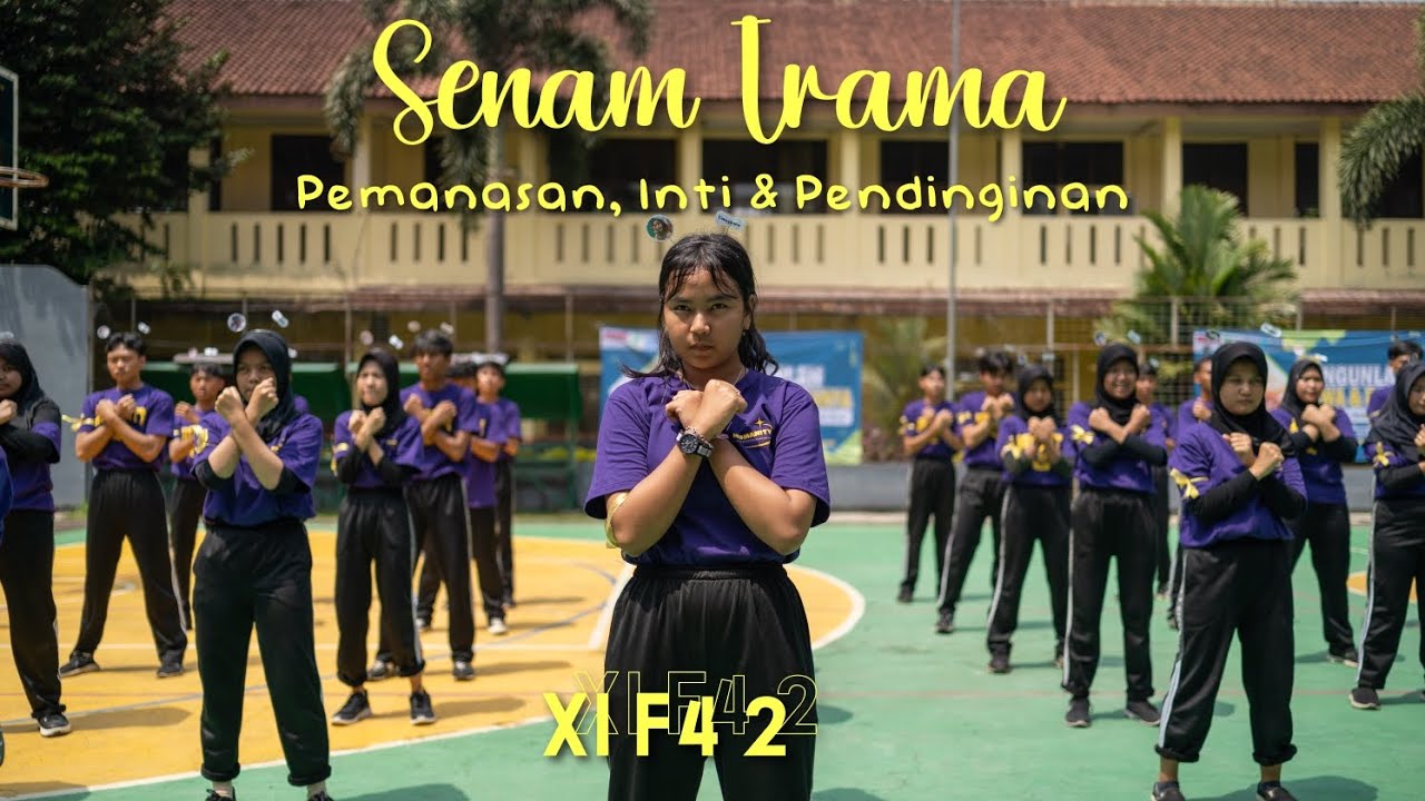 Senam Irama (Pemanasan, Inti & Pendinginan) XI F4 2