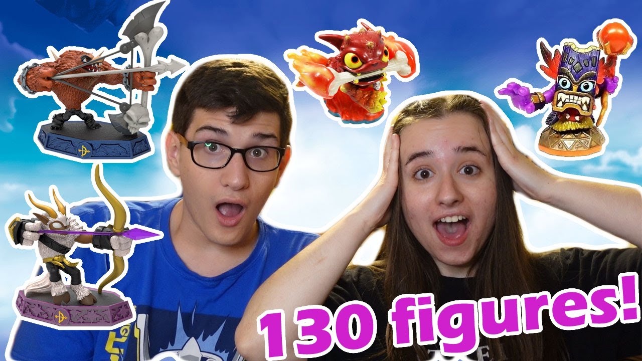 130 FIGURES?! Crazy Skylanders Haul!