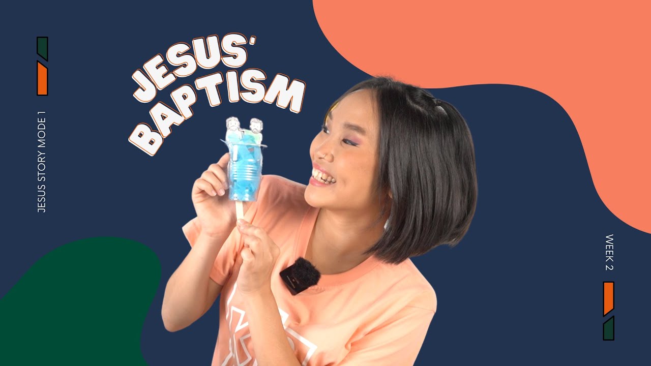 Easy Craft about Jesus' Baptism