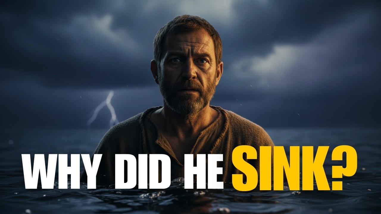 Peter Walked on Water… So Why Did He Sink?