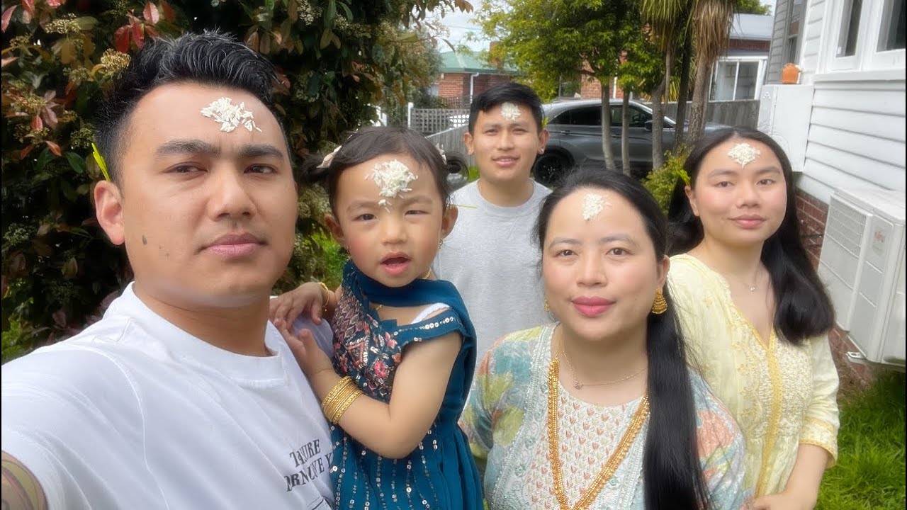 Celebrating Dashain with Family. Happy Dashain everyone 🙏🏻
