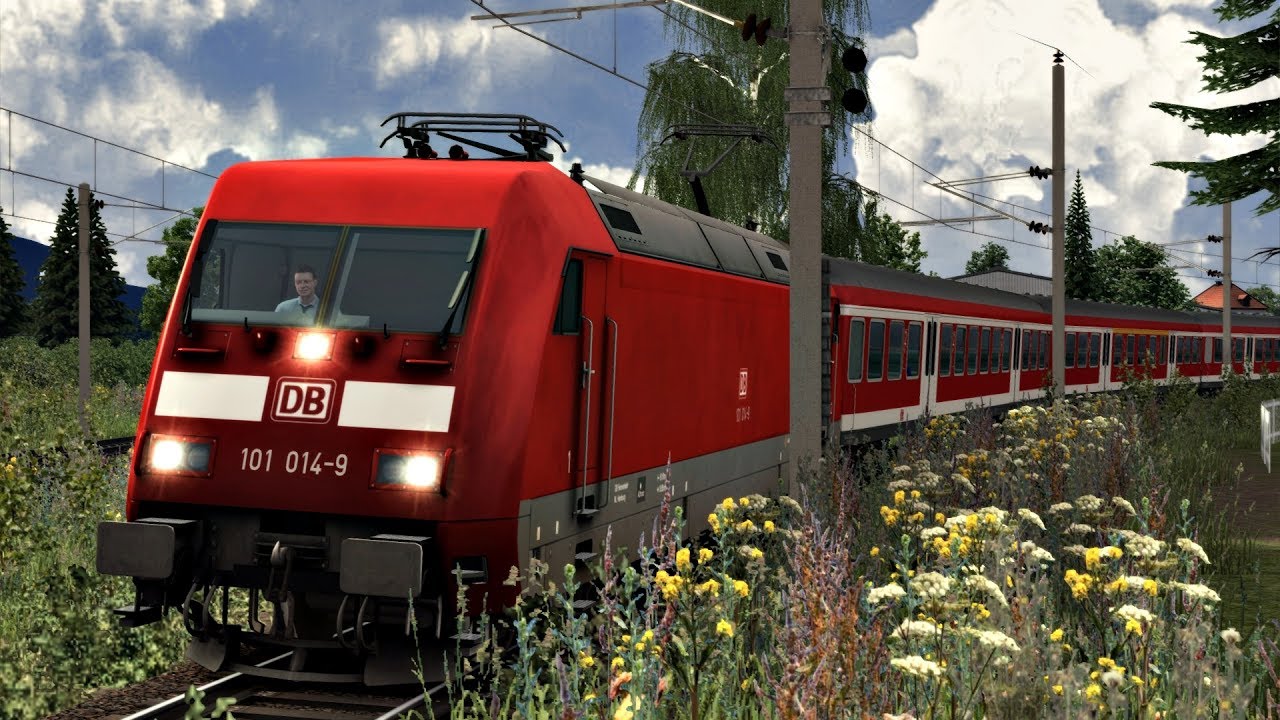 Let's Play - Train Simulator 2017 | Unterwegs im Dreiländereck! Three Country Corner Route