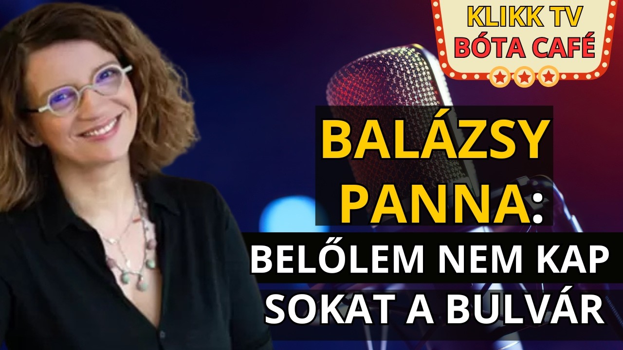Balázsy Panna: ma már nem dolgoznék kereskedelmi TV-ben