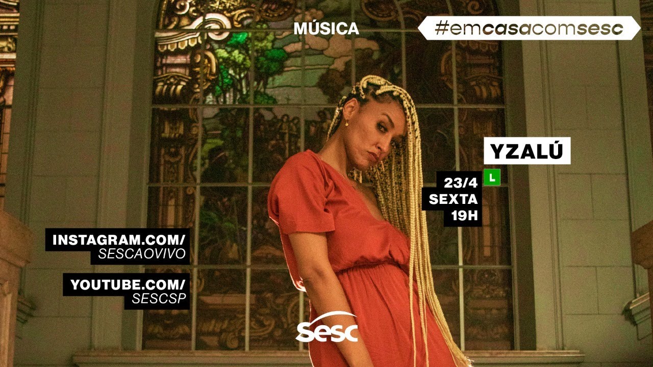 #EmCasaComSesc - Show Yzalú