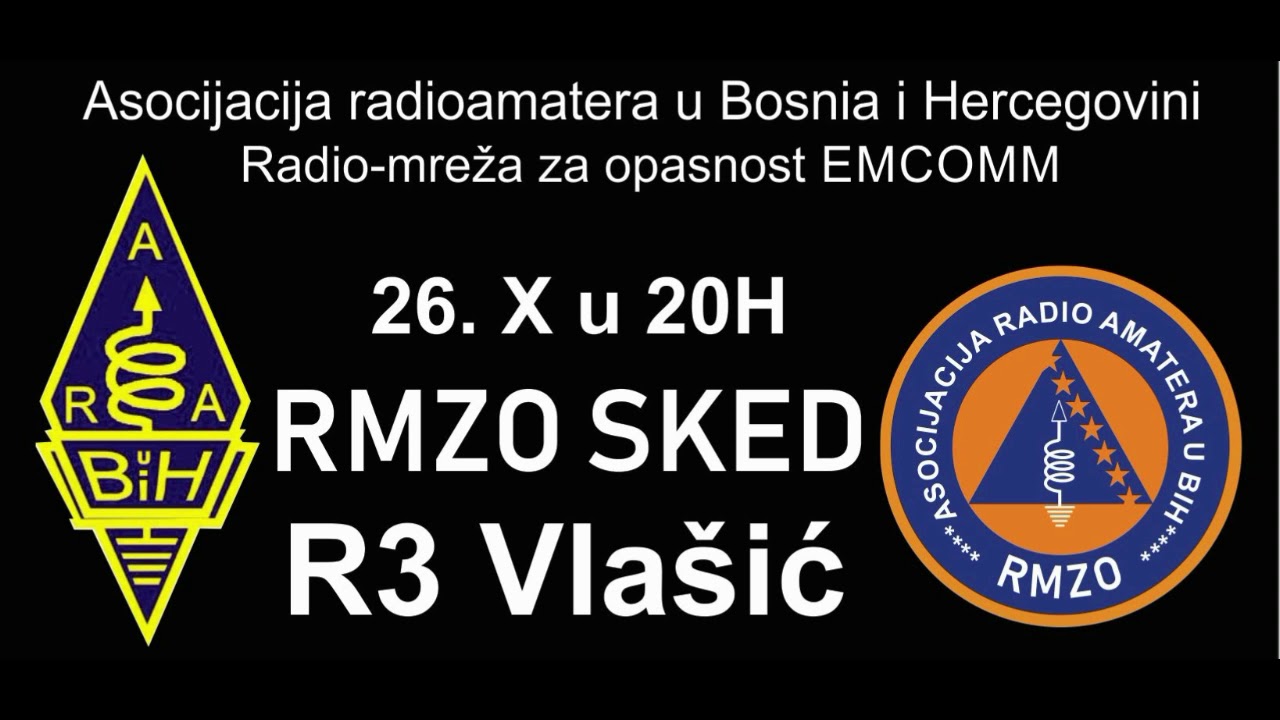 ARAuBiH RMZO EMCOMM SKED 26.X.2020