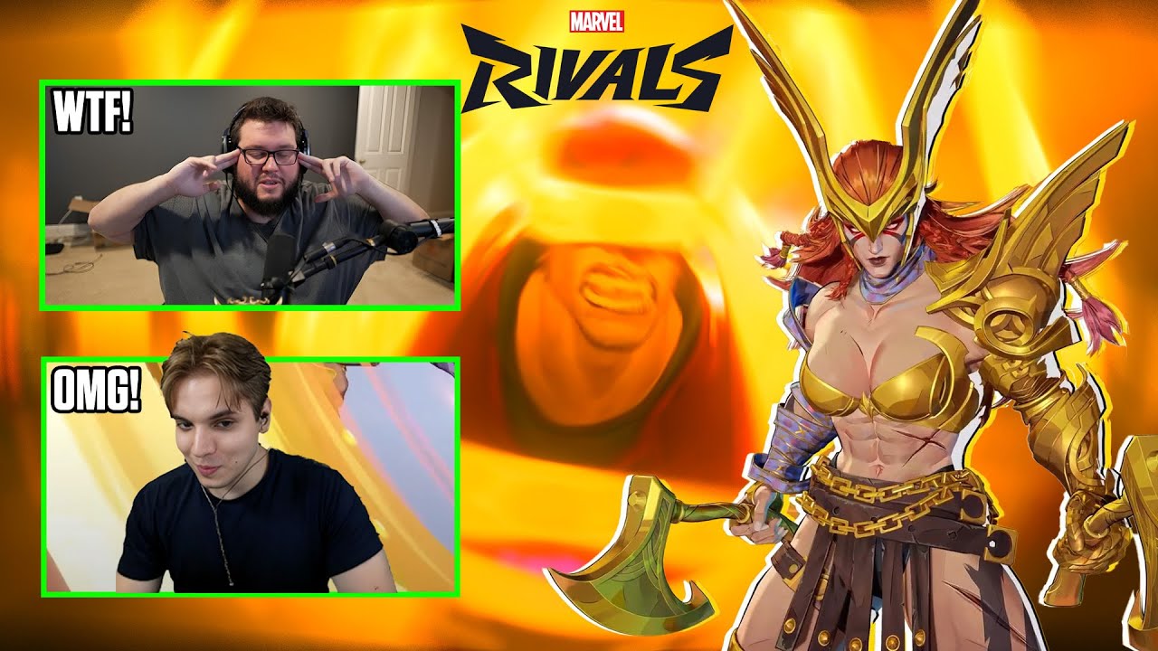 Реакция Некроса и Флэтса на 4-й сезон Marvel Rivals — ЛЕТАЮЩАЯ Анджела + Команды!