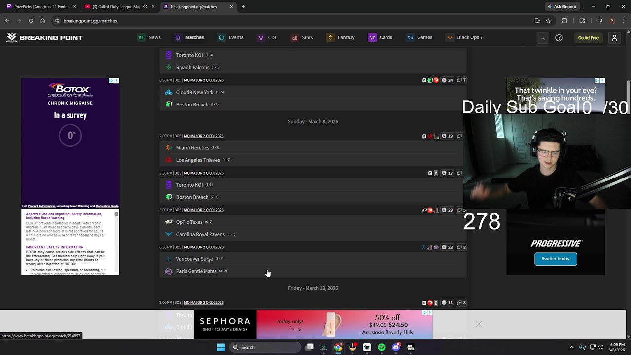 TOP 250 RANKED // CDL WATCH PARTY - !socials !discord