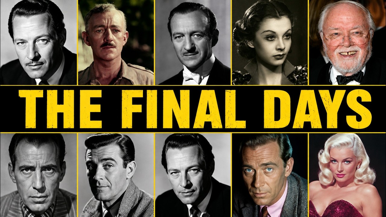 10 British Film Icons and the Final Weeks of Their Lives