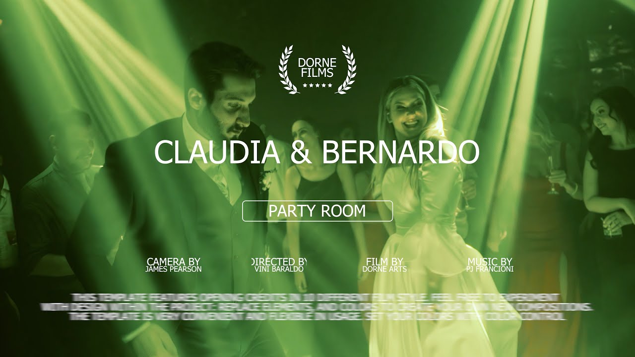 Claudia e Bernardo - Party Room - Wedding Trailer