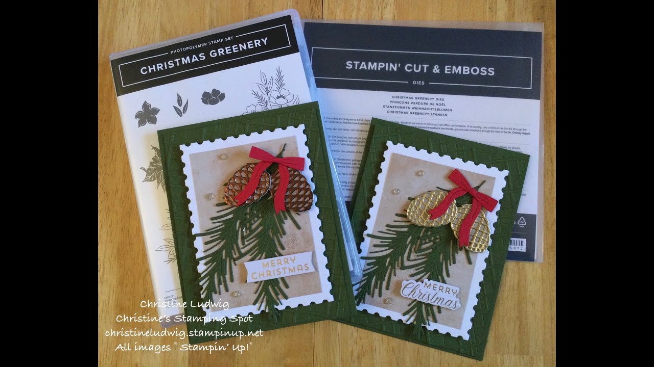 Mystery Monday Video - November 17-2025 - Christmas Greenery Pine Card