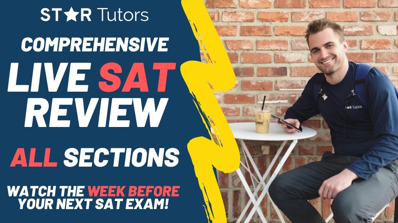 Comprehensive LIVE SAT REVIEW (ALL Sections) — Watch the WEEK BEFORE Your Next SAT Exam