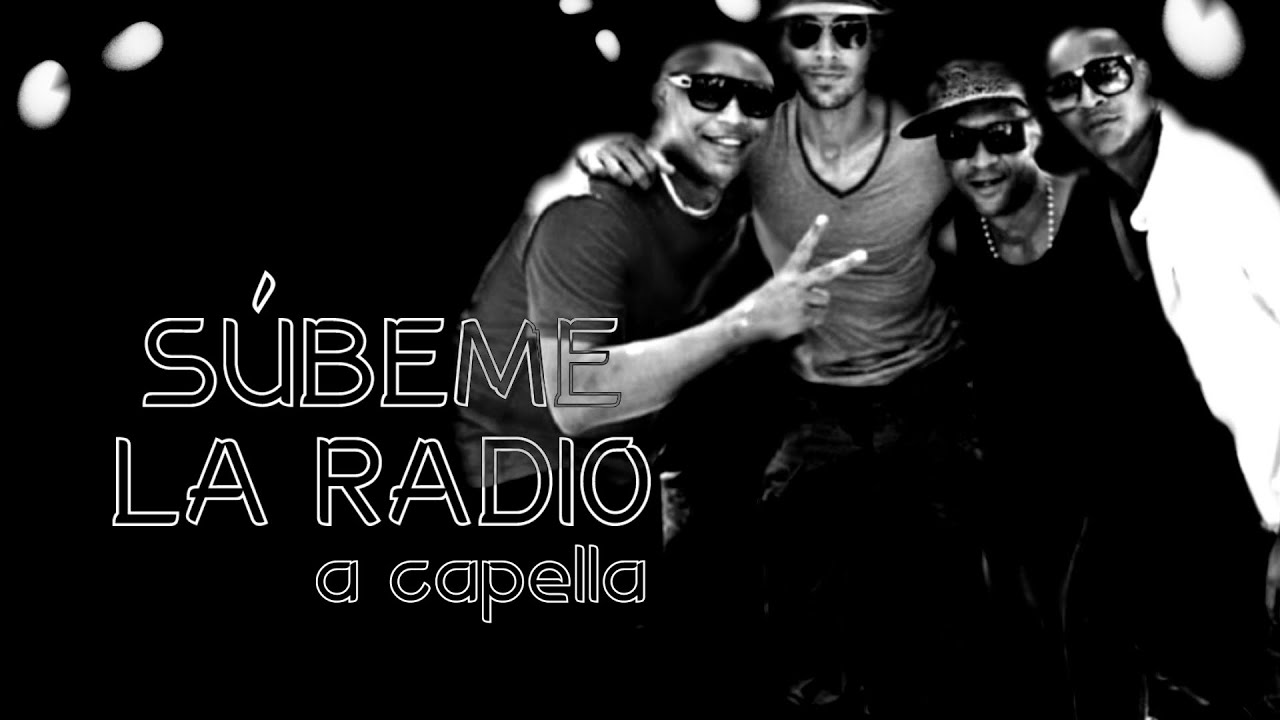 Enrique Iglesias - SUBEME LA RADIO ft. Descemer Bueno, Zion & Lennox [Versión a capella] HQ 4K