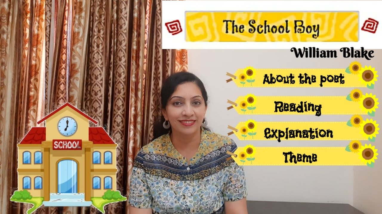 Class 8th (Honeydew) : POEM- THE SCHOOL BOY (Reading & Explanation)
