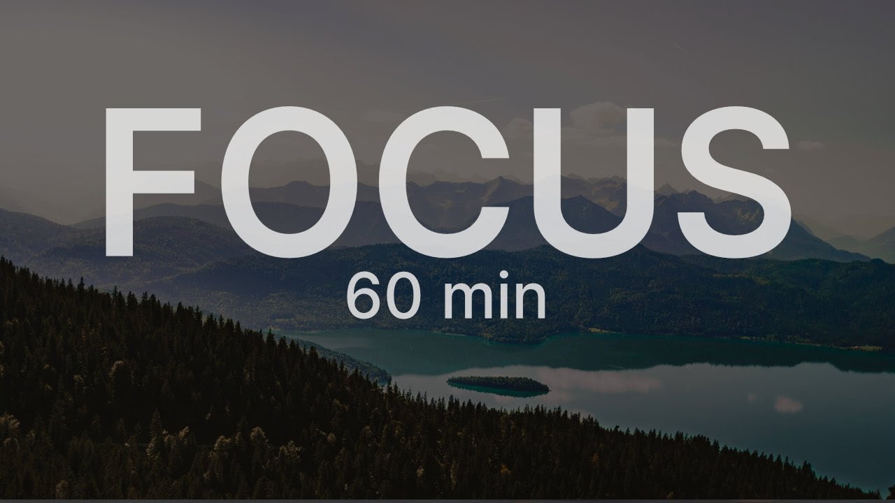 Minimal Focus Atmosphere – 60 Minutes of Clean Office Work
