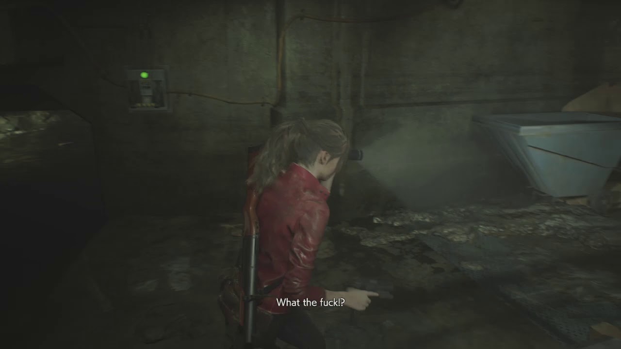 RESIDENT EVIL 2 Scared the bejesus out of me