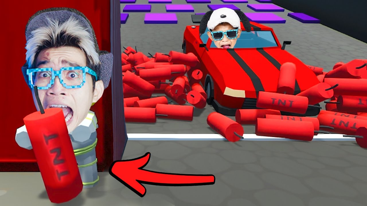 NGAKAK 4G!!! PRANK BOCIL BALAPAN TNT PALING MENGERIKAN DI WOBBLY LIFE WKWKW!!!