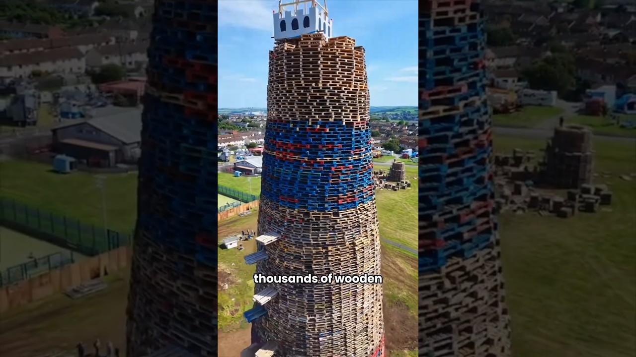 Why Do People Build a 200-Foot-Tall Bonfire? 🔥
