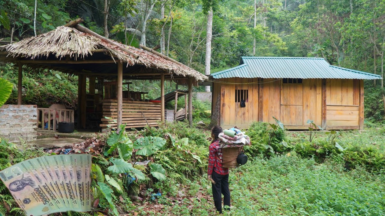 The life of a single mother is unstable and has no one to rely on while living in abandoned houses.