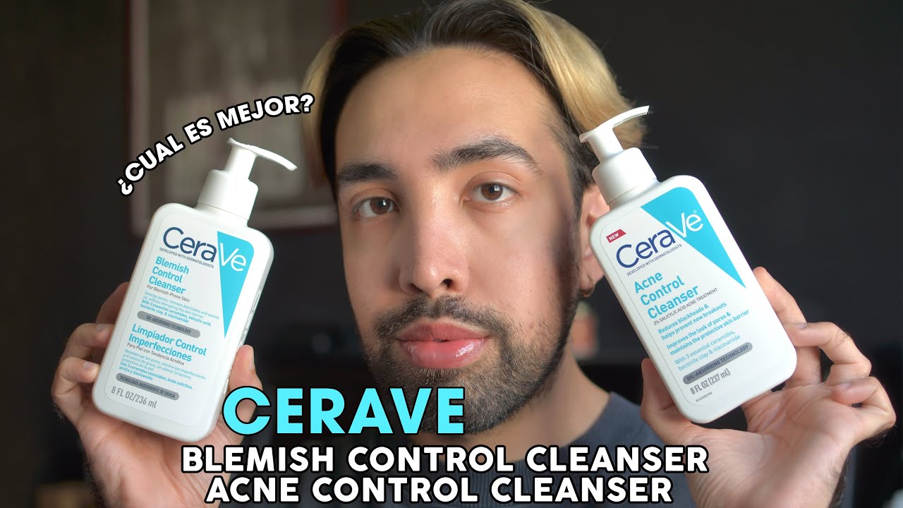 CERAVE CLEANSER: 🩵🫧Acne Control vs. Blemish Control ¿ES LO MISMO? | Gio Simoneen